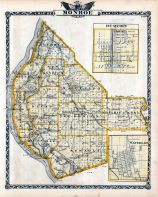 Monroe County Map, Du Quoin, Waterloo